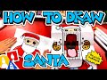 How To Draw Crazy Cookie Santa Puppet Folding Surprise