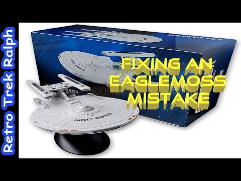 Star Trek. Fixing Eaglemoss Production Mistakes. Issue XL 31. USS Stargazer