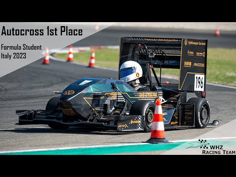 Formula Student Italy 2023 | AutoX 1st Place | WHZ Racing Team