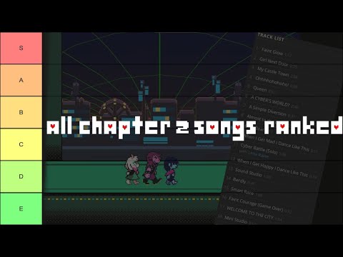 Every Deltarune chapter 2 song ranked