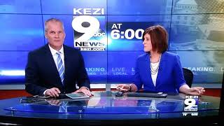 Crazy Person Invades Live Local 5:30 Newscast, Eugene, OR 7/10/18