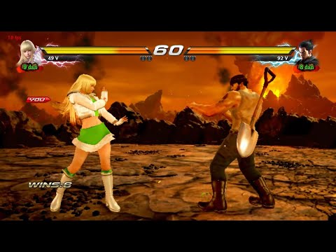 20 Lili Rochefort VS Kazuya Mishima - Tekken 7 ( Uchiha x24 ) Gameplay PC