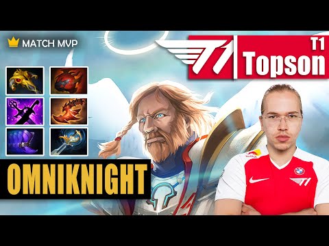 Omniknight Mid | T1.Topson | UNEXPECTED IMBA OMNIKNIGHT MID LANE META | 7.32b Gameplay Highlights