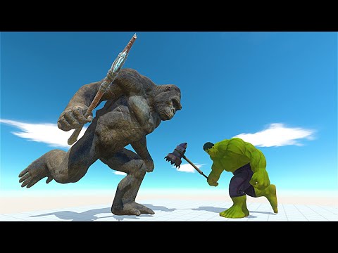 Kaiju Monsters Revolt Battle | Superheroes vs Some Kaiju Monsters - Animal Revolt Battle Simulator