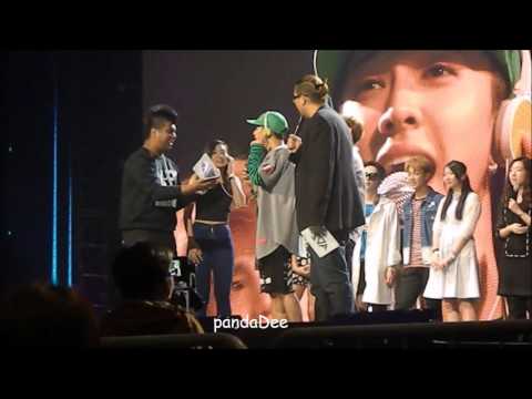 Gikwang trying to sing a Chinese song