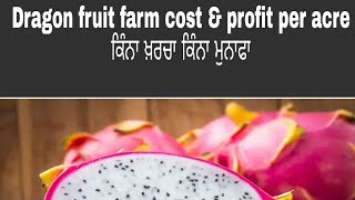 preview picture of video 'Dragon fruit de kharche te munafe sambadhi /Economics of dragon fruit English subtitles'