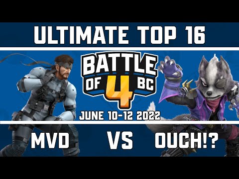MVD vs Ouch!? - Ultimate Singles Top 16 - Battle of BC 4