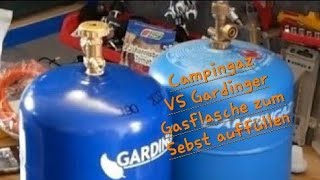 Gardinger Gasflasche zum selbsfüllen