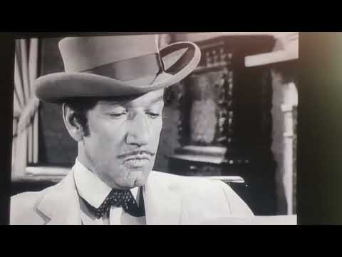 Have Gun Will Travel first episode first appearance in trail clothes with newspaper reading scene.