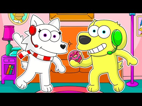 We Joined THE SIMPSONS in Roblox..