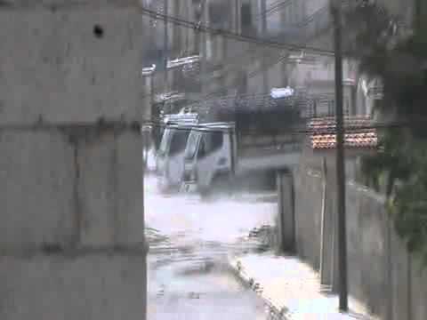 اشتباكات كتيبة  طاهر الصياصنة مع عناصر النظام المتواجدين في حاجز مخفر المخيم في درعا