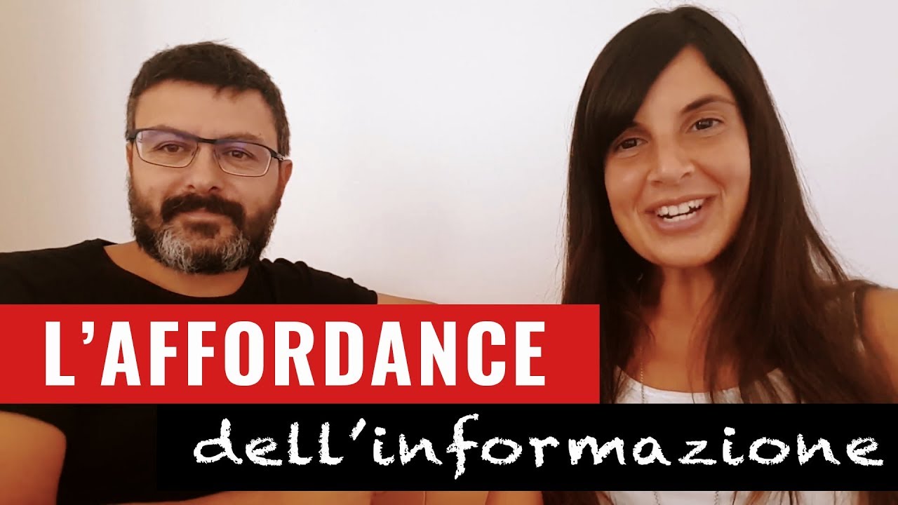 Embed di Affordance dell'informazione.