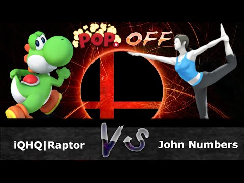 POPnOFF 17 SSB4 Winner's Final iQHQ|Raptor vs. Ho3K|John Numbers