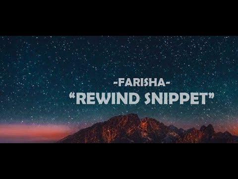 FARISHA - REWIND SNIPPET ( Alan Walker Style - NL music )