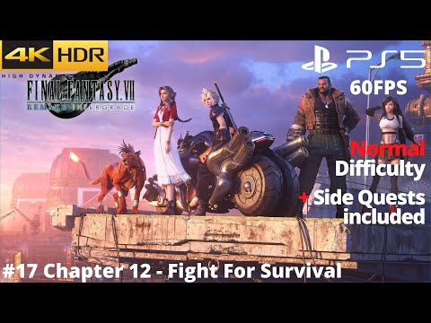 Final Fantasy VII Remake Intergrade (PS5) - #17 Chapter 12 WALKTHROUGH NORMAL No Commentary