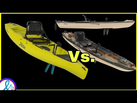 Budget Pedal Kayak - Pelican Catch 130 HyDryve vs Hobie Compass