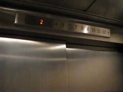 Vintage Otis Autotronic Elevators at the Baker Building