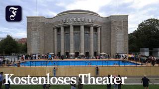Volksbühne Berlin spendiert ein Freibad