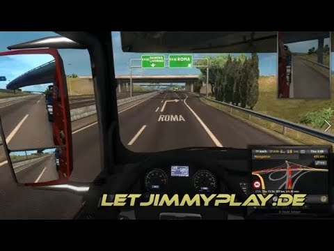 Euro Truck Simulator 2 Italia DLC:  Firence / Florence to Roma / Rome in Italy (Italy DLC)