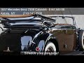 1937 Mercedes Benz 230B Cabriolet For Sale In Astoria NY 1