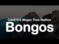 Cardi B & Megan Thee Stallion - Bongos (Clean Lyrics)