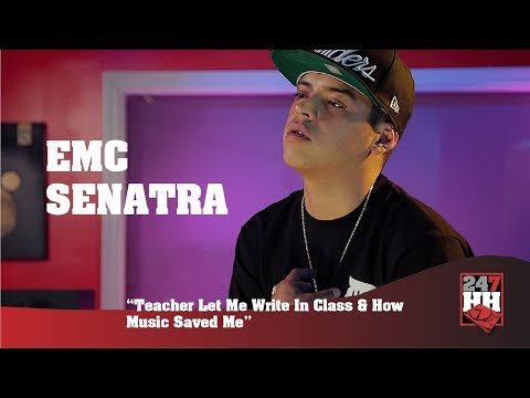 EMC Senatra - Teacher Let Me Write In Class & How Music Saved Me (247HH Exclusive)