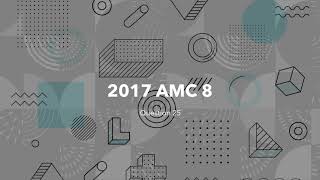 2017 AMC 8, Question 25