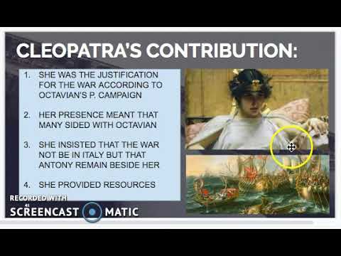 HSC Ancient History -The Battle of Actium - Fall of the Roman Republic