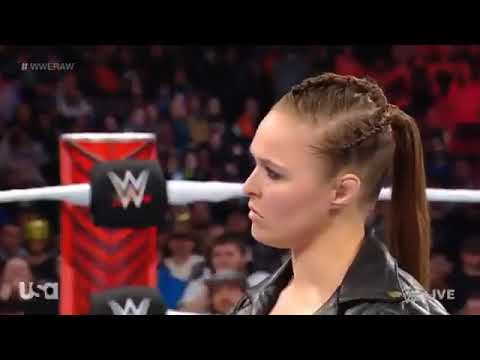 Ronda Rousey attack becky lynch 31th January 2022 WWE Monday night Raw highlights #wwe #highlights