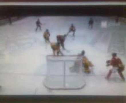 SCL Tigers vs. SC Bern - Marco Bührer's Big Save 2007