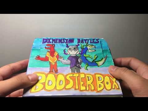 Homemade tcg: Jumbo Booster Box (Dimension Battles)