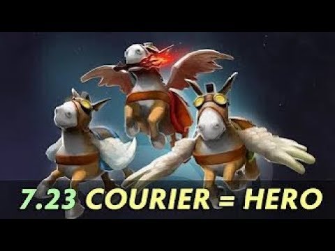NEW COURIERS GET LEVELS — 7 23 Outlander Dota Update