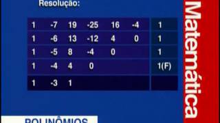B 12 - Polinômios - Matemática - Vestibulando Digital