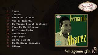 Fernando Álvarez. Boleros,. Colección Perlas Cubanas #61 (Full Album/Álbum Completo)