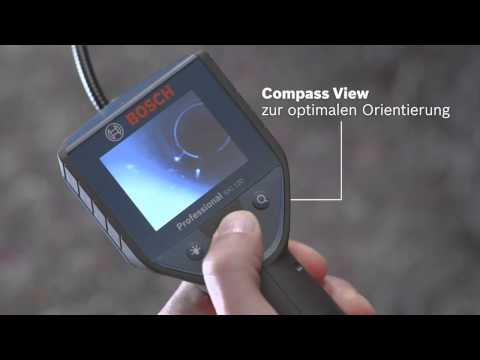 Bosch Akku Inspektionskamera GIC 120 mit 4 x 1,5 V AA Batterien Bosch Akku Inspektionskamera GIC 120 mit 4 x 1,5 V AA Batterien