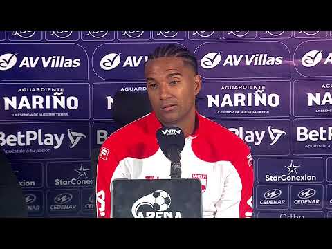 Santa Fe press conference after their match with Pasto