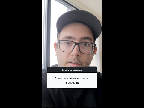 Como EU aprenderia uma nova linguagem de programação #shorts