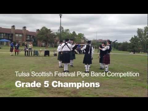 Tulsa Metro Pipe Band Wins Grade 5 Competition
