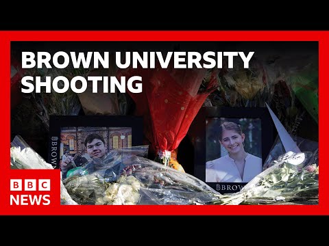 Video | Brown University shooting: US police release new footage | BBC News
