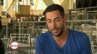 ET Canada - Zachary Levi At Comic Con