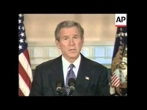 President's address to the nation on the Columbia shuttle disaster