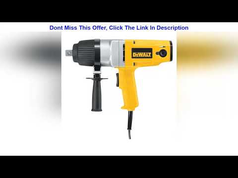 Best Review DEWALT Impact Wrench, 7.5-Amp, 3/4-Inch (DW297)