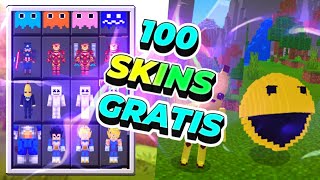 Pack +100 Skins 4D Gratis Para Android en Minecraft PE 1.16