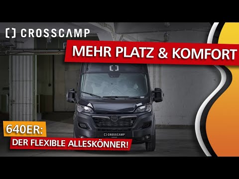 NEU! CROSSCAMP CAMPER VAN 640 – Kompakt, vielseitig & bereit für jedes Abenteuer! 🚐🔥