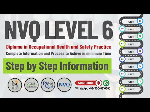 NVQ Level 6 Diploma in Occupational Health & Safety Practices | Full Guide | Career Growth