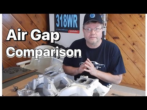 Edelbrock vs Speedmaster Air Gap Intakes! Small Block Mopar 318WILLRUN