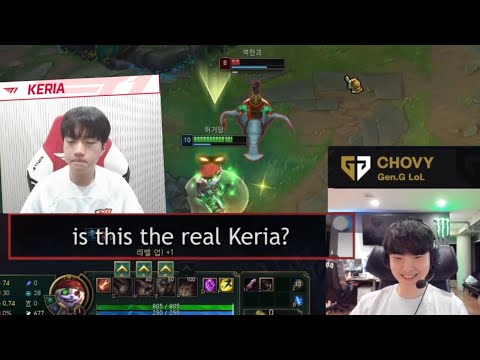 T1 Keria Goes Mid vs GEN Chovy - Best of LoL Stream Highlights (Translated)