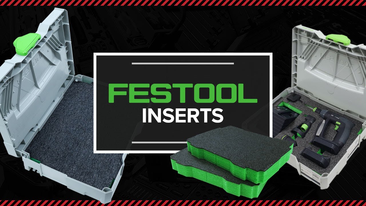 Shadow Foam Systainer SYS3 L Foam Inserts [Twin Pack] Cut and Peel Foam  Inserts for Festool and TANOS SYS3 L Systainers | Tool Organisation,  Kaizen