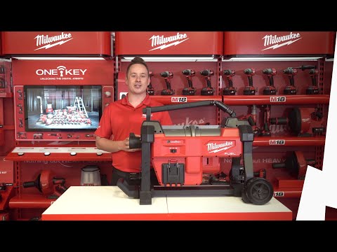 Milwaukee&reg; M18 FUEL&trade; Sectional Sewer Machine