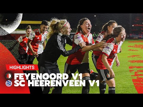 Historisch thuisdebuut 💪 | Highlights Feyenoord Vrouwen 1 - sc Heerenveen Vrouwen 1 | 2021-2022